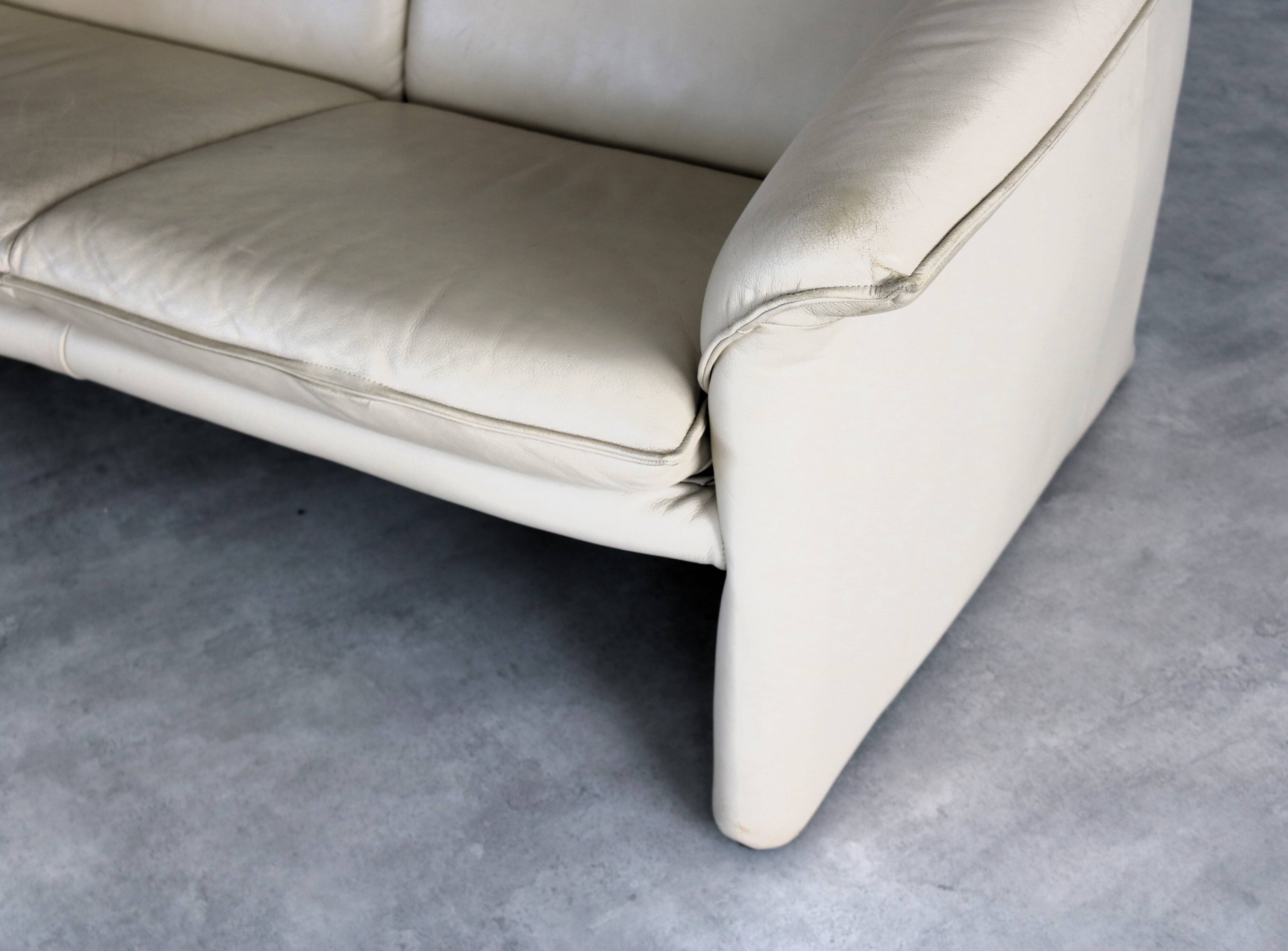 Canapé vintage en cuir