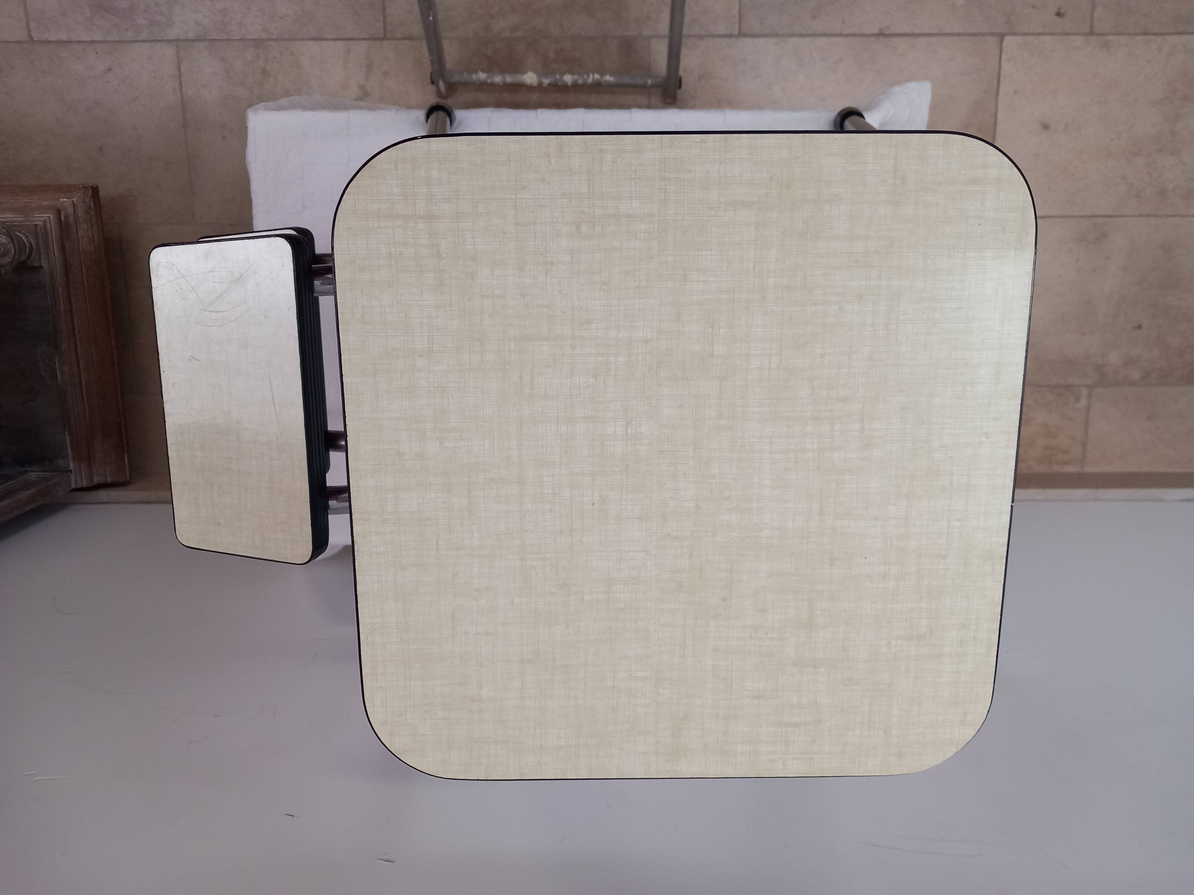 Formica step stool, vintage.