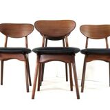 Set of 4 AWA chairs 'Weert' - full restored dutch design