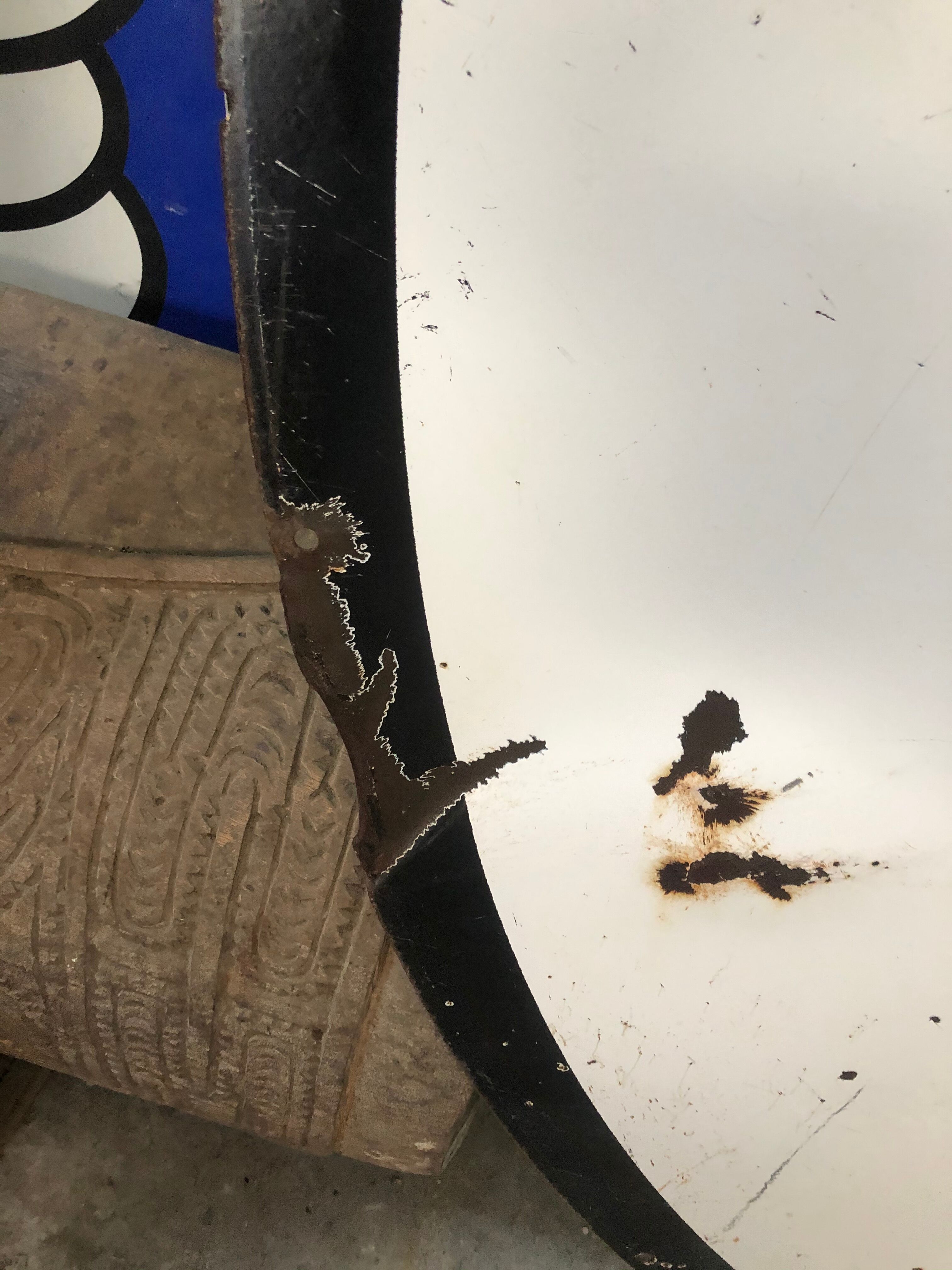 US texaco advertising plate from 1958