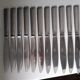 Box 11 stainless steel knives. vintage