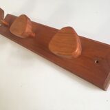 Wooden style Les Arcs coat hanger, 70s