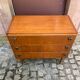 Commode scandinave Mid-Century Modern en bois 1950 3 tiroirs