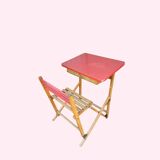 Plideal folding school desk, 1960s