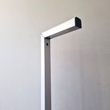 L-shaped metal floor lamp, 1970's/1980's