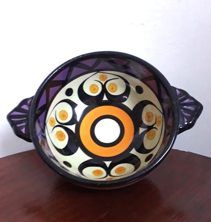 Earthenware lunch set Saint Jean de Bretagne