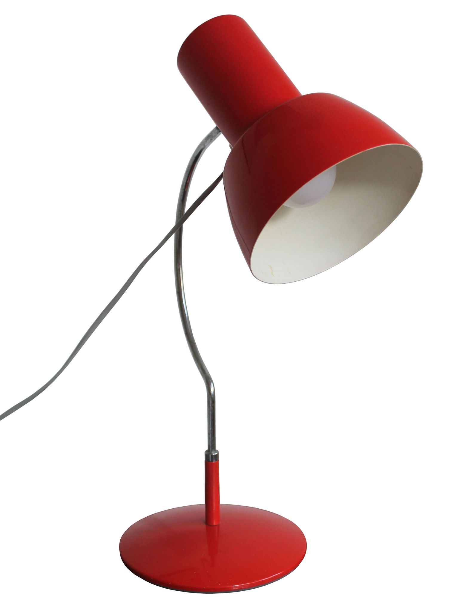 1960's Mid Century Desk Lamp by Josef Hurka