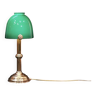 Lampe de bureau, double opaline