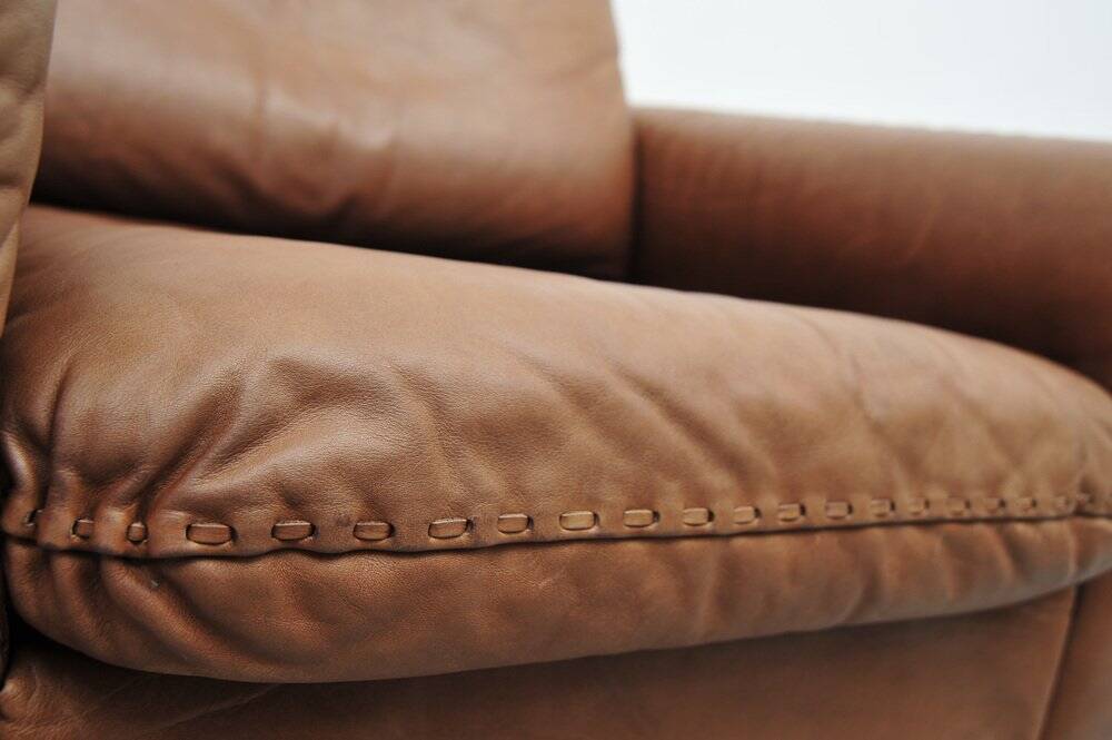 DS41A leather armchair by De Sede, 1970s