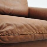 DS41A leather armchair by De Sede, 1970s