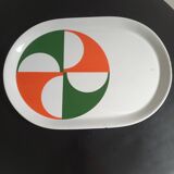 Dish by Gio Ponti for Ceramica Franco Pozzi