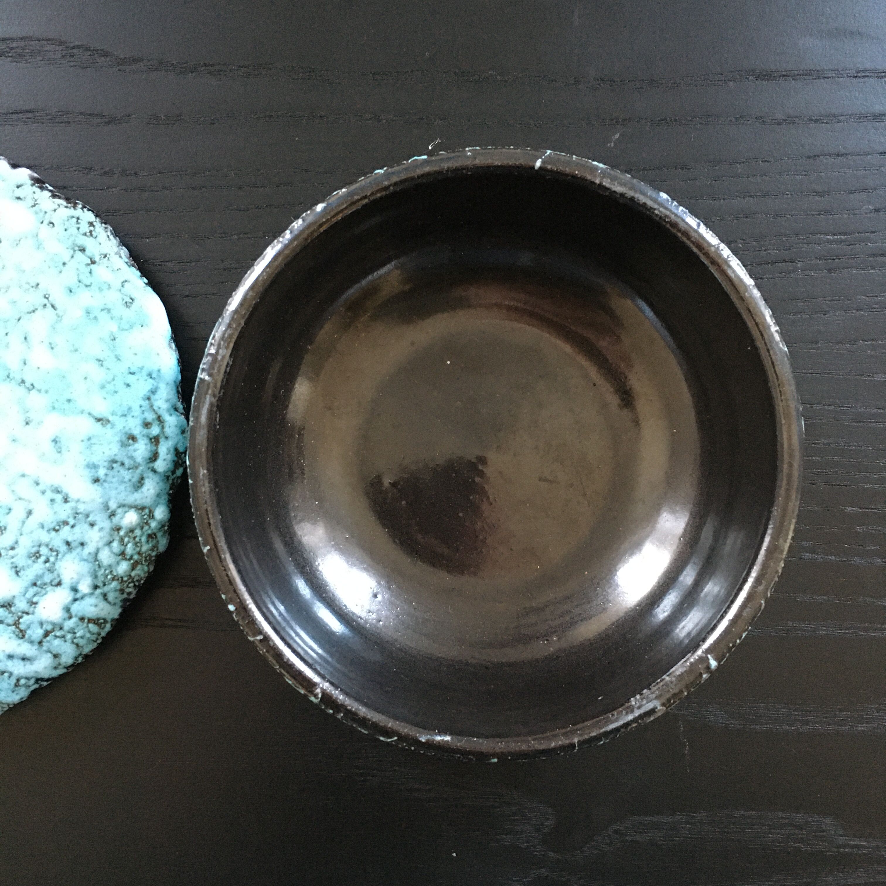 Boîte bleue écume de mer