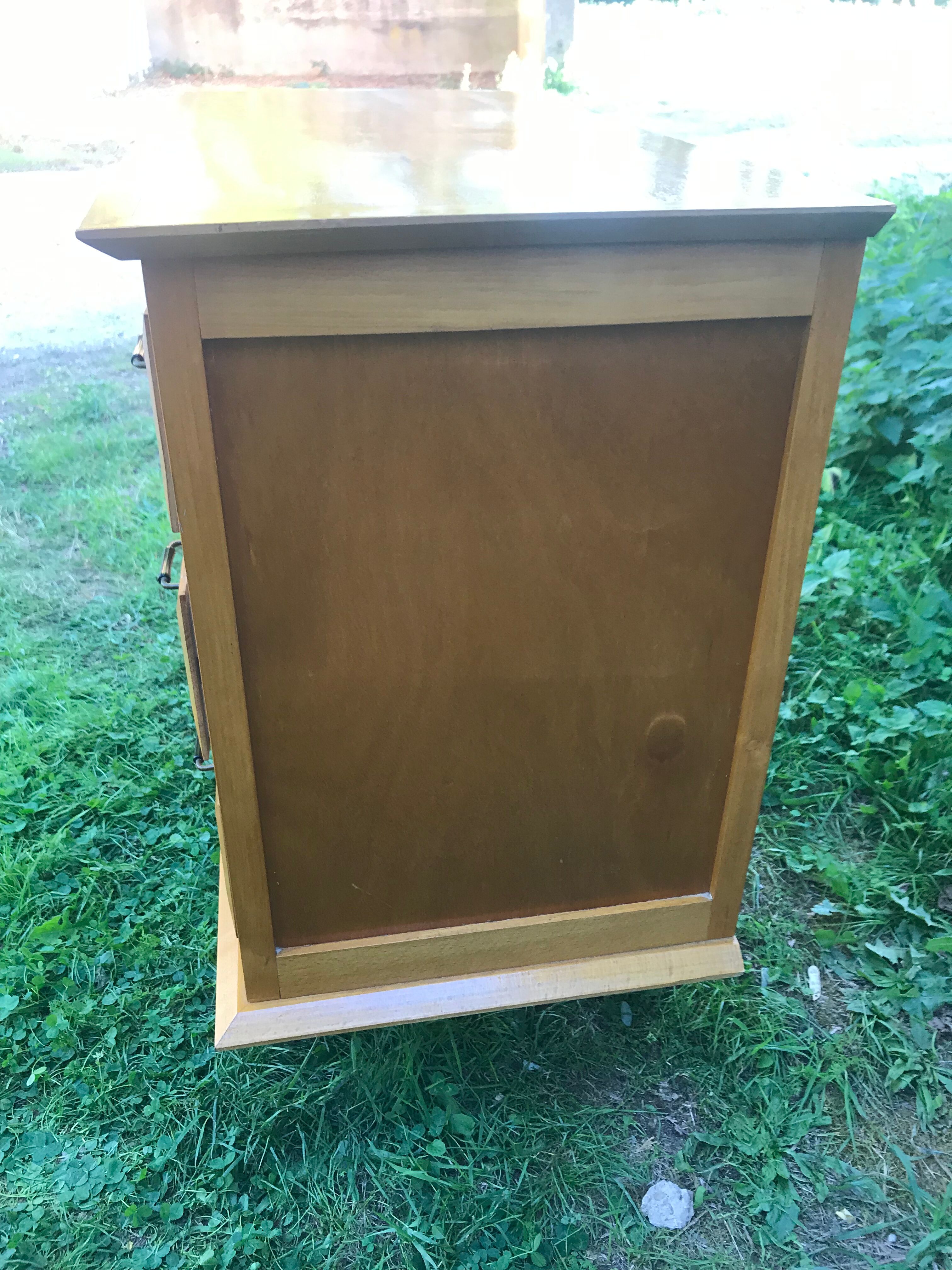 Commode vintage chêne