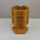 Pine table lamp by Pelle Snickare, Sweden, 1970s