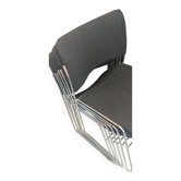 Set of 6 David Rowland chairs