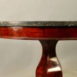 Pedestal table period Restoration In Mahogany