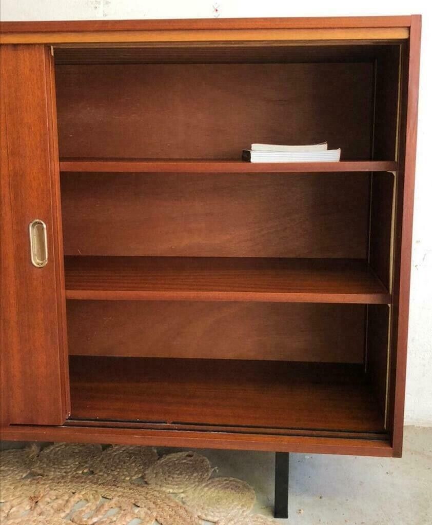 Danish wardrobe sliding doors 60s