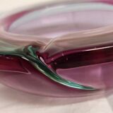Cendrier en verre de Murano. Italie, années 1970.
