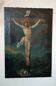 Ancient oil painting "Crucifixion", Italian school, 18th century