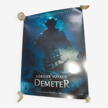 Movie poster The Last Voyage of the Demeter 40x60 cm