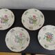 Vintage plates bouquet of tulips Lunéville Keller and Guerin
