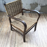 Bridge armchair Vroom and Dreesman in rope