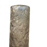 Metal and glass ceiling light
