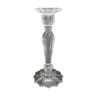 Bougeoir en cristal flambeau de 30 cm de hauteur , 20 ème
