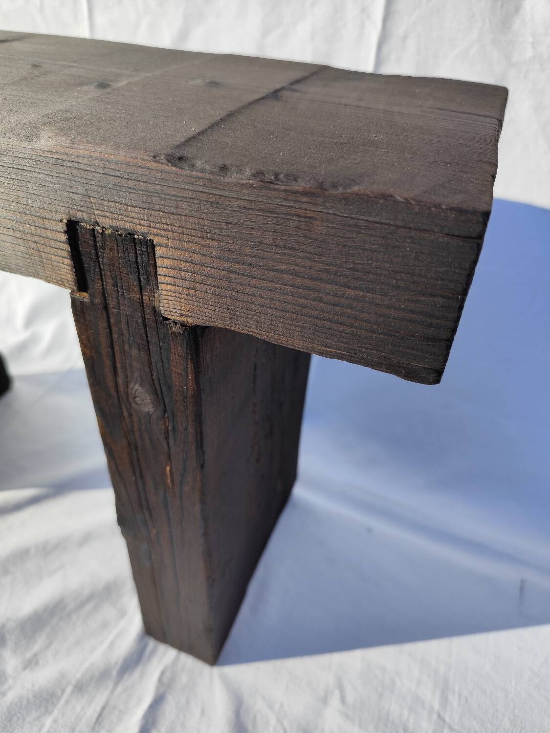 Shou Sugi Ban Bench