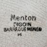 Plat compartimenté Menton Digoin Sarreguemines