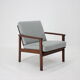 Fauteuil en hêtre danois des années 1960