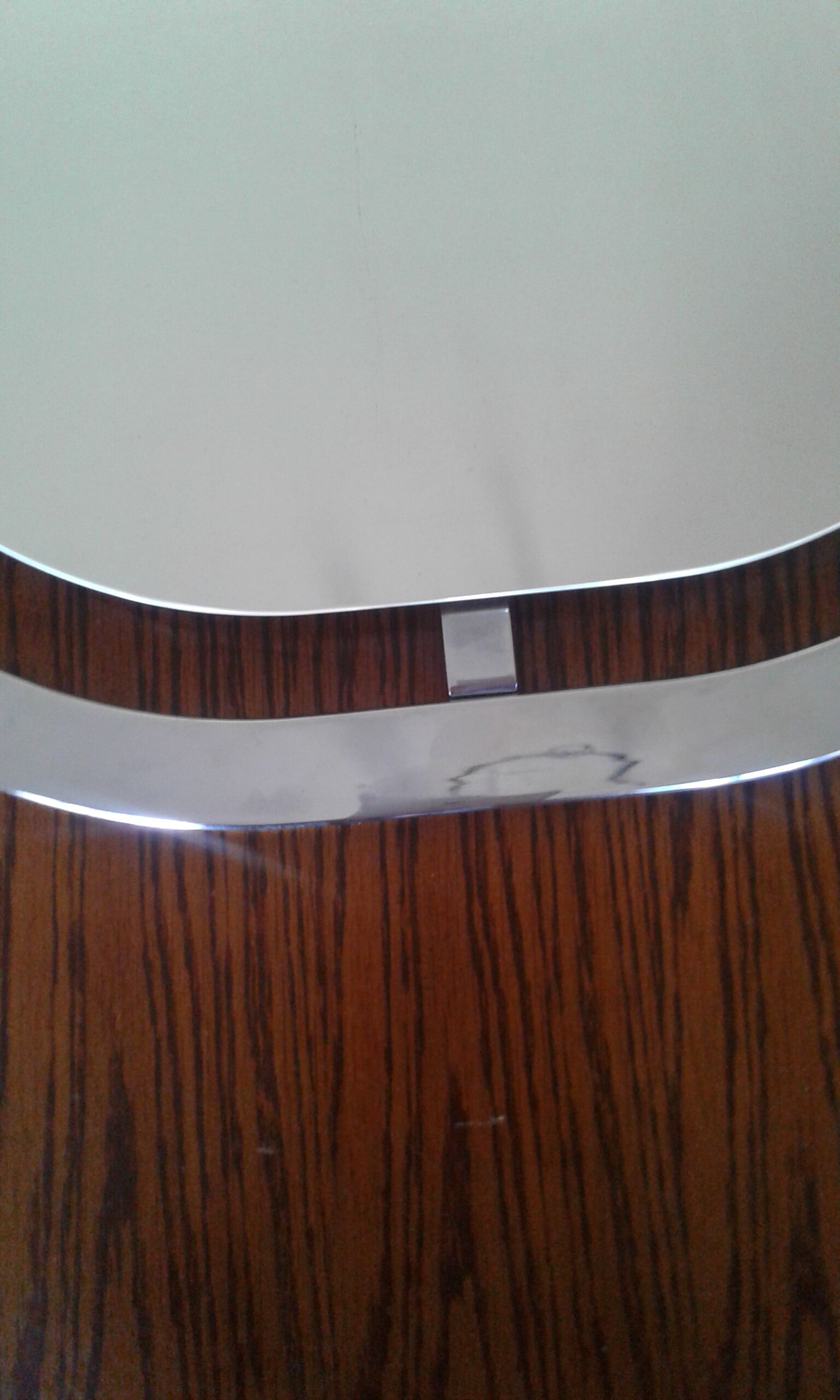 Chrome mirror from the 70s