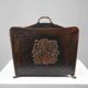 Mid-Century Magazine Rack in Hammered Copper, France, 1890s