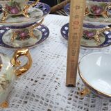 Service a café porcelaine vintage