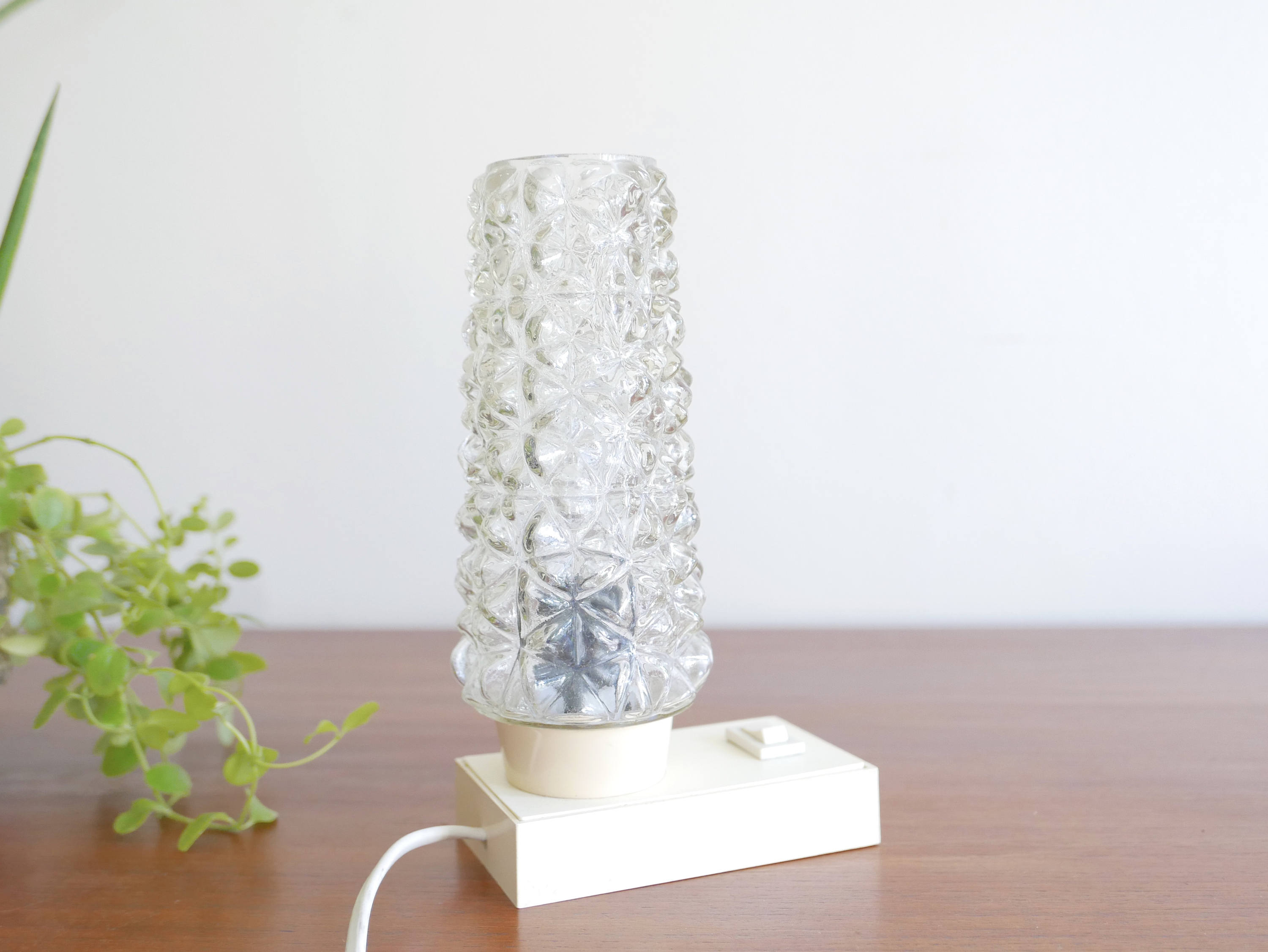 Bedside light, white base hawill, 60 years