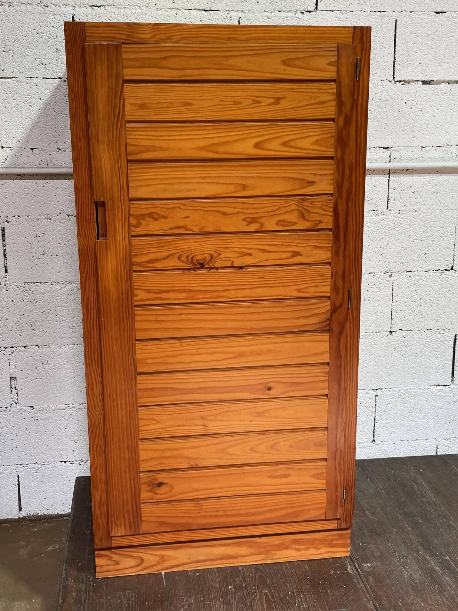 Vintage wardrobes by Pierre Gautier Delaye from the 1950s.