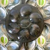 St Clément oyster slip plates