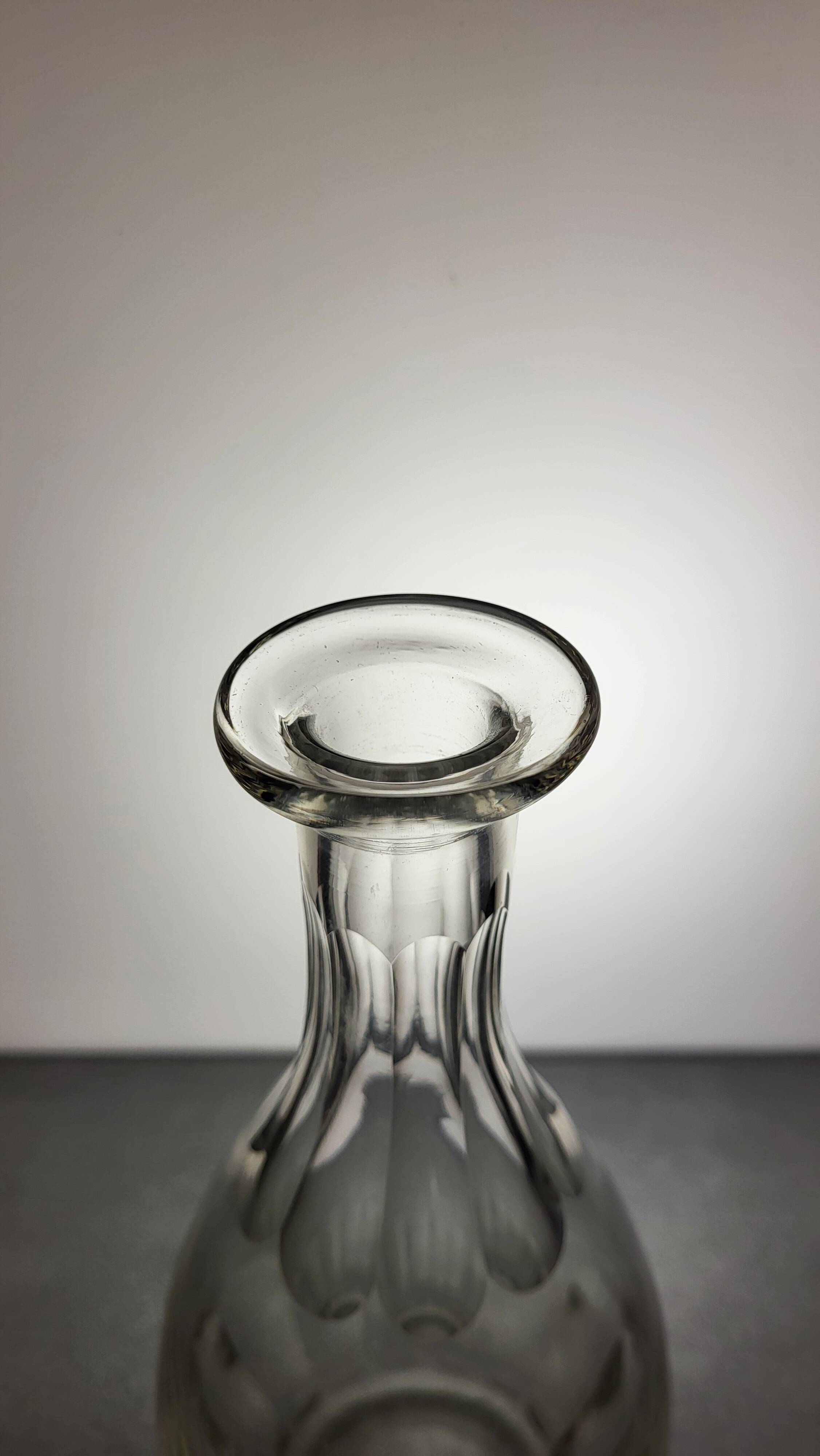 Carafe en cristal Déb. XXème