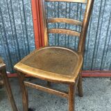 2 vintage bistro chairs