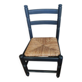 Set of two black children's chairs