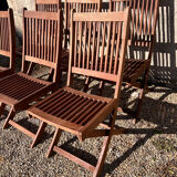 Teak chairs