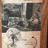 Old cast iron Luxor fan