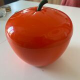 Seau à glaçons orange années 70