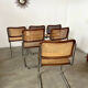 Lot de 6 chaises Cesca B32 Marcel Breuer, 1970