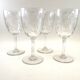 4 verres à vin cristal de Baccarat modèle Molière