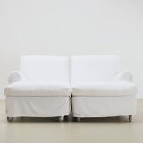 Flexform Pair of Chaise Longues/ Lounge Sofa Italy 1985