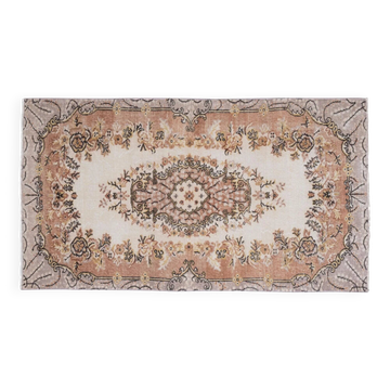 Tapis turc vintage fait main 114x207 cm