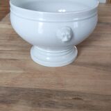Pillivuyt soup tureen in porcelain – Lion head design