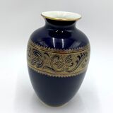 Porcelain cobalt vase, Echt Kobalt, KPM Bavaria, Germany