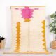 Traditional handmade Beni Ouraine rug, size 150 x 250 cm